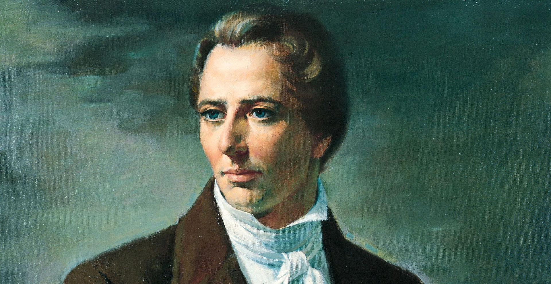 Painting of Joseph Smith via Gospel Media Library.